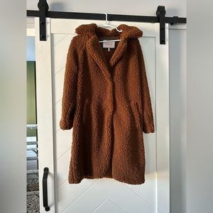 BCBG Notch Collar Teddy